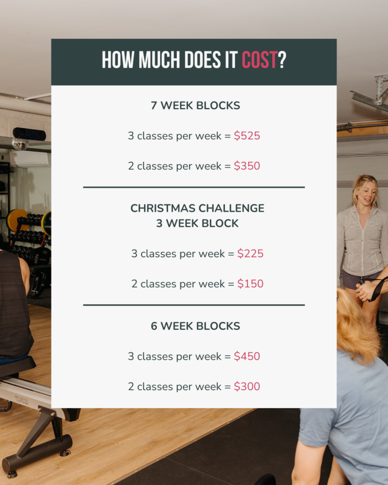 Queenstown Personal Trainer Group Classes pricing